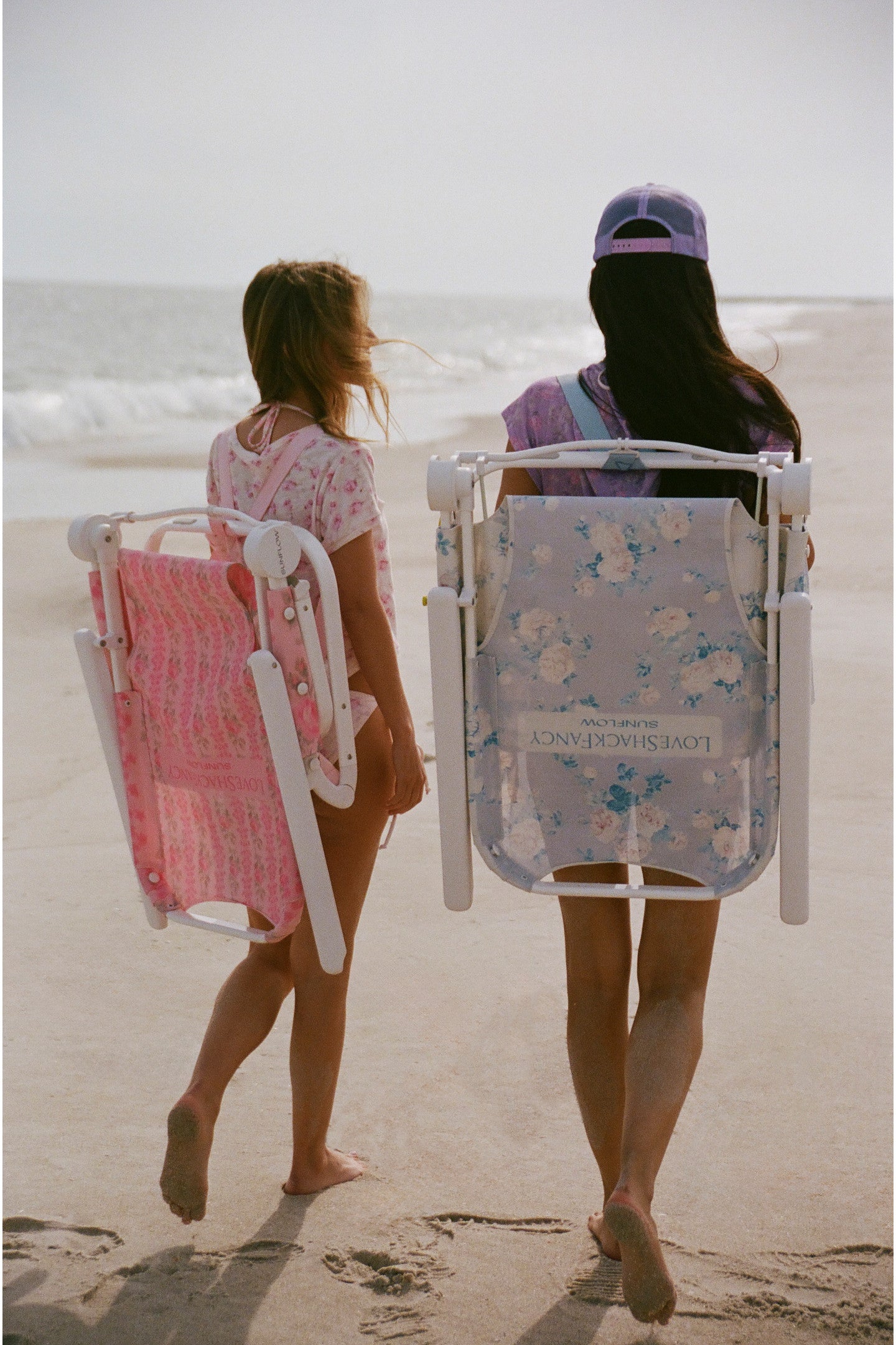 LoveShackFancy x SUNFLOW Everblooming Rosettes Beach Chair