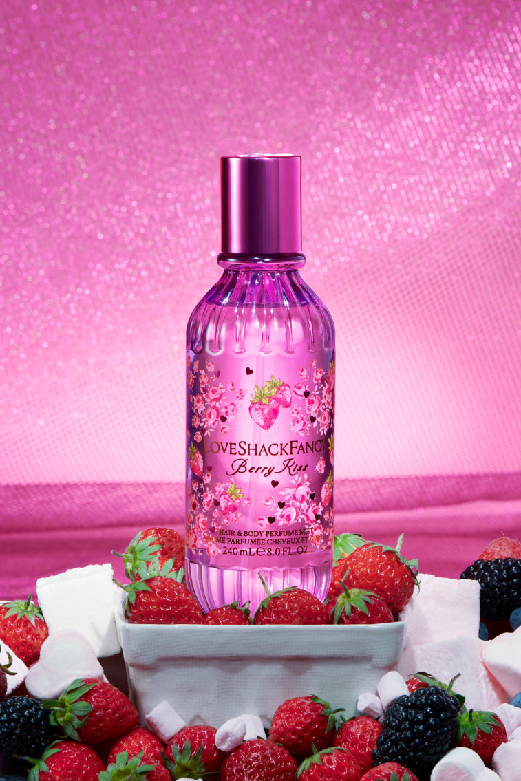 Berry Kiss Hair & Body Perfume Mist with Marshmallow