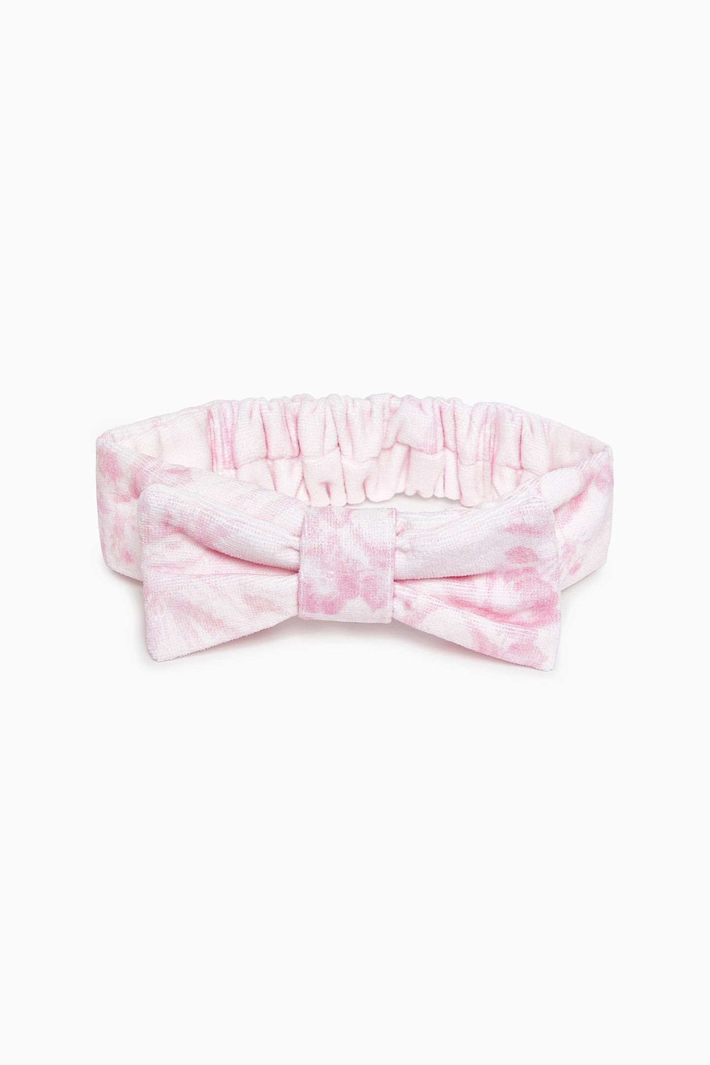 Bow Face Wash Beauty Headband - PEACH FUZZ