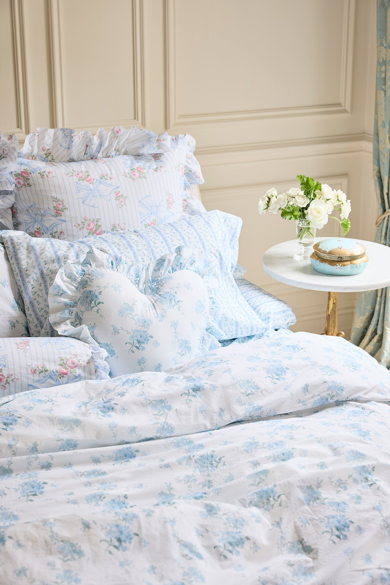 Floral Duvet Cover + Sham Set