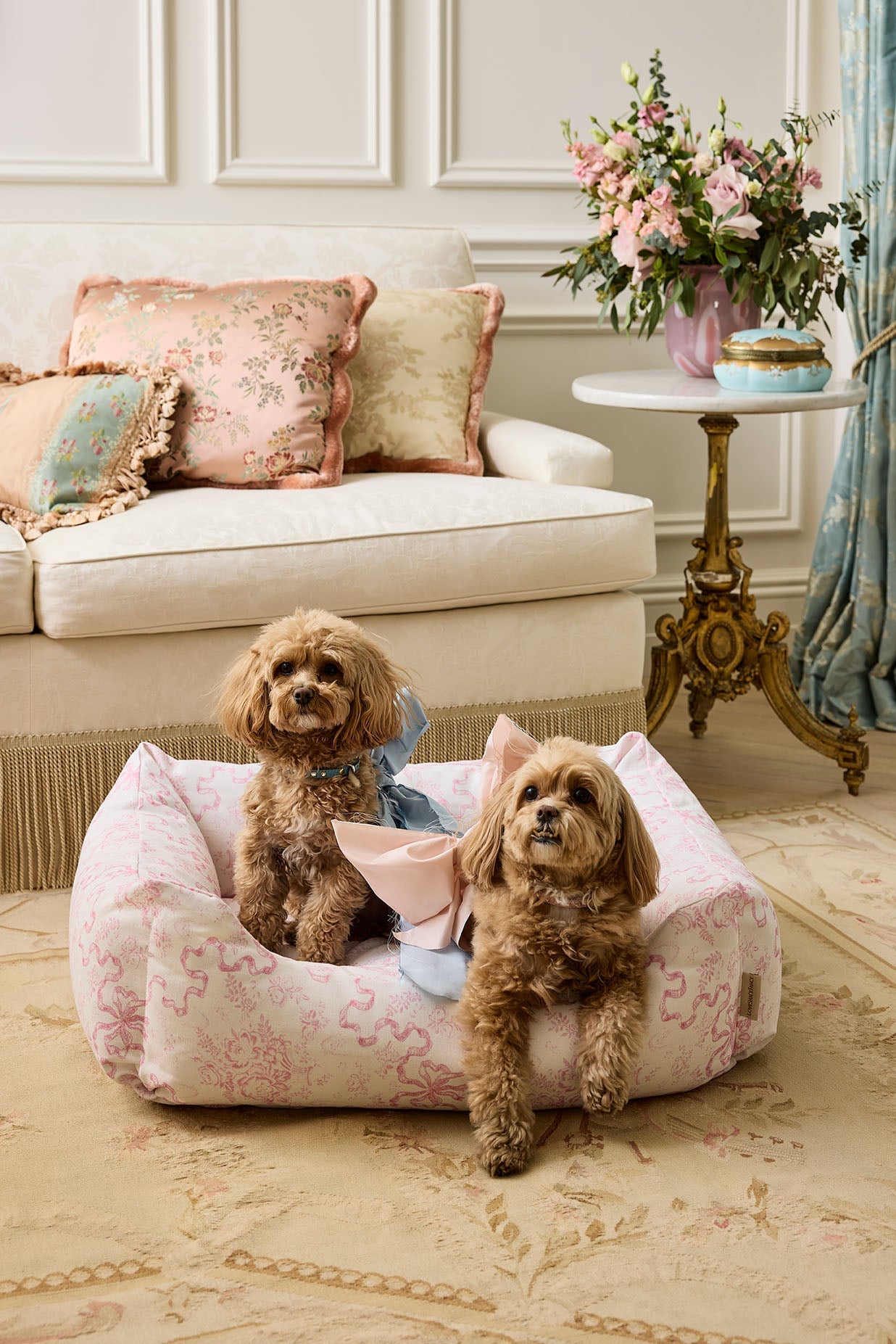 Printed Dog Bed
