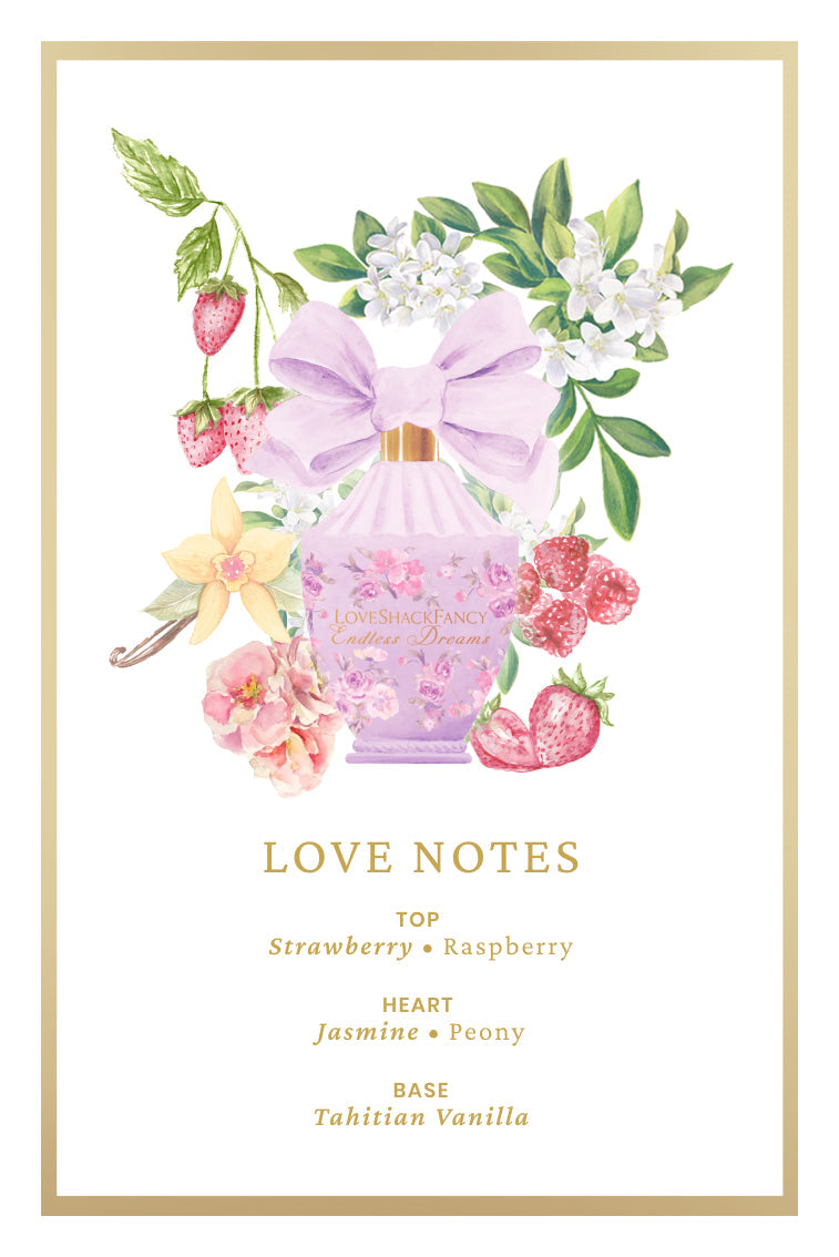 Endless Dreams Eau de Parfum with Strawberry & Vanilla