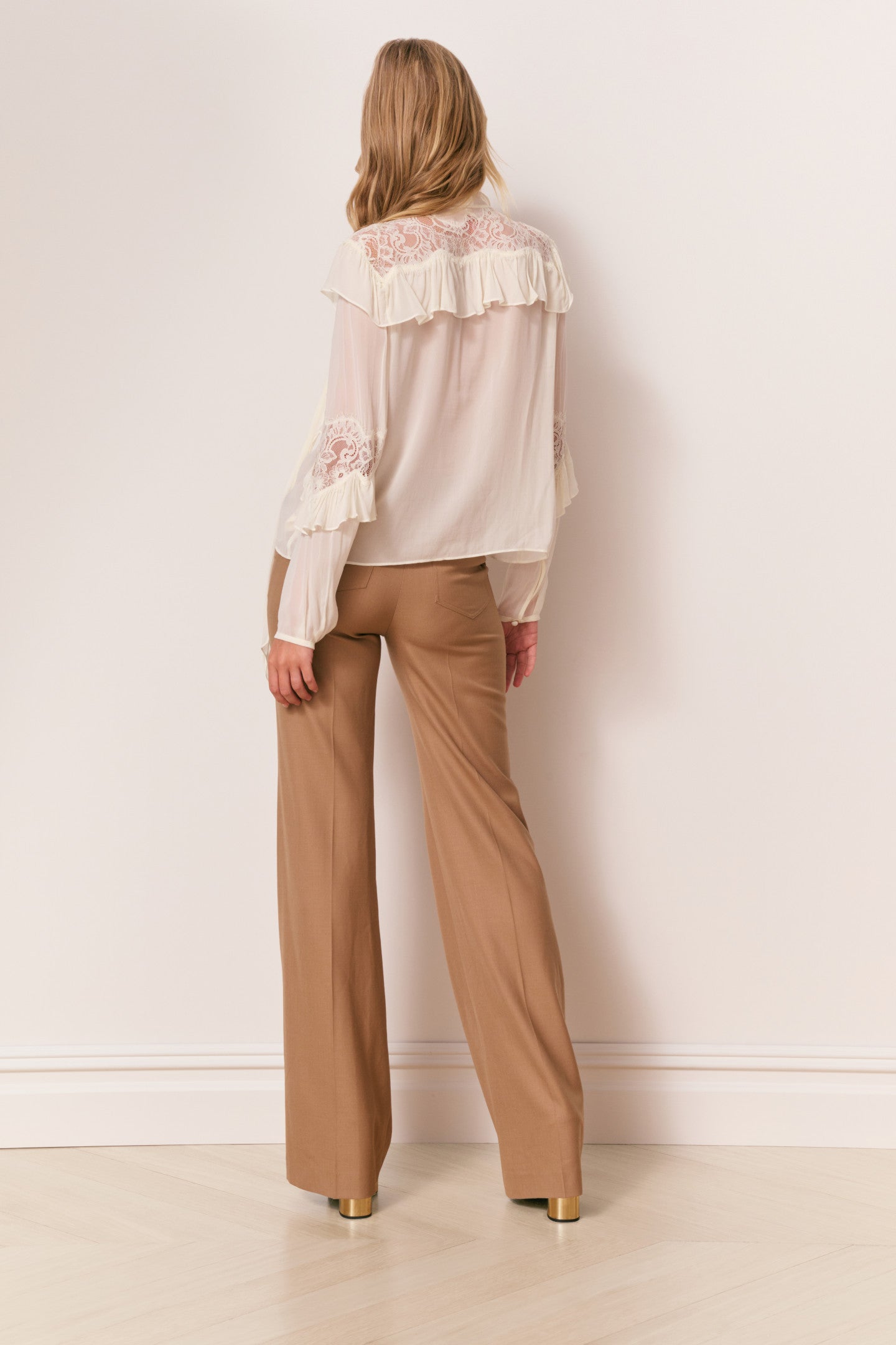 Amberelle Wool-Blend Trousers