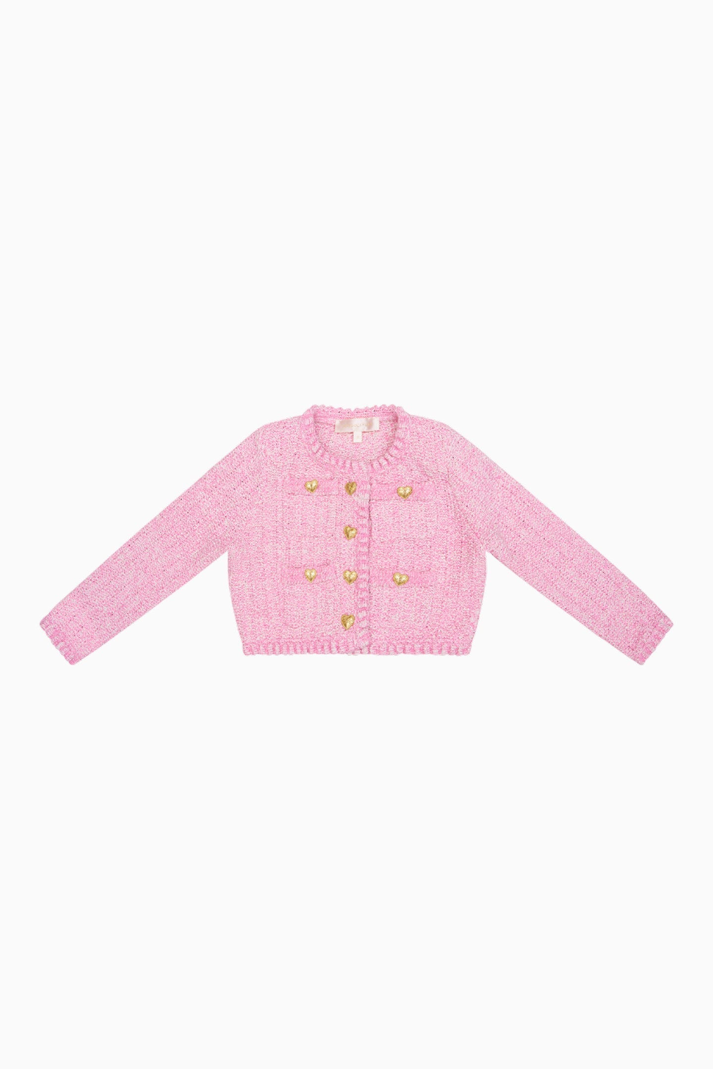 Girls Freydis Cotton Knit Cardigan