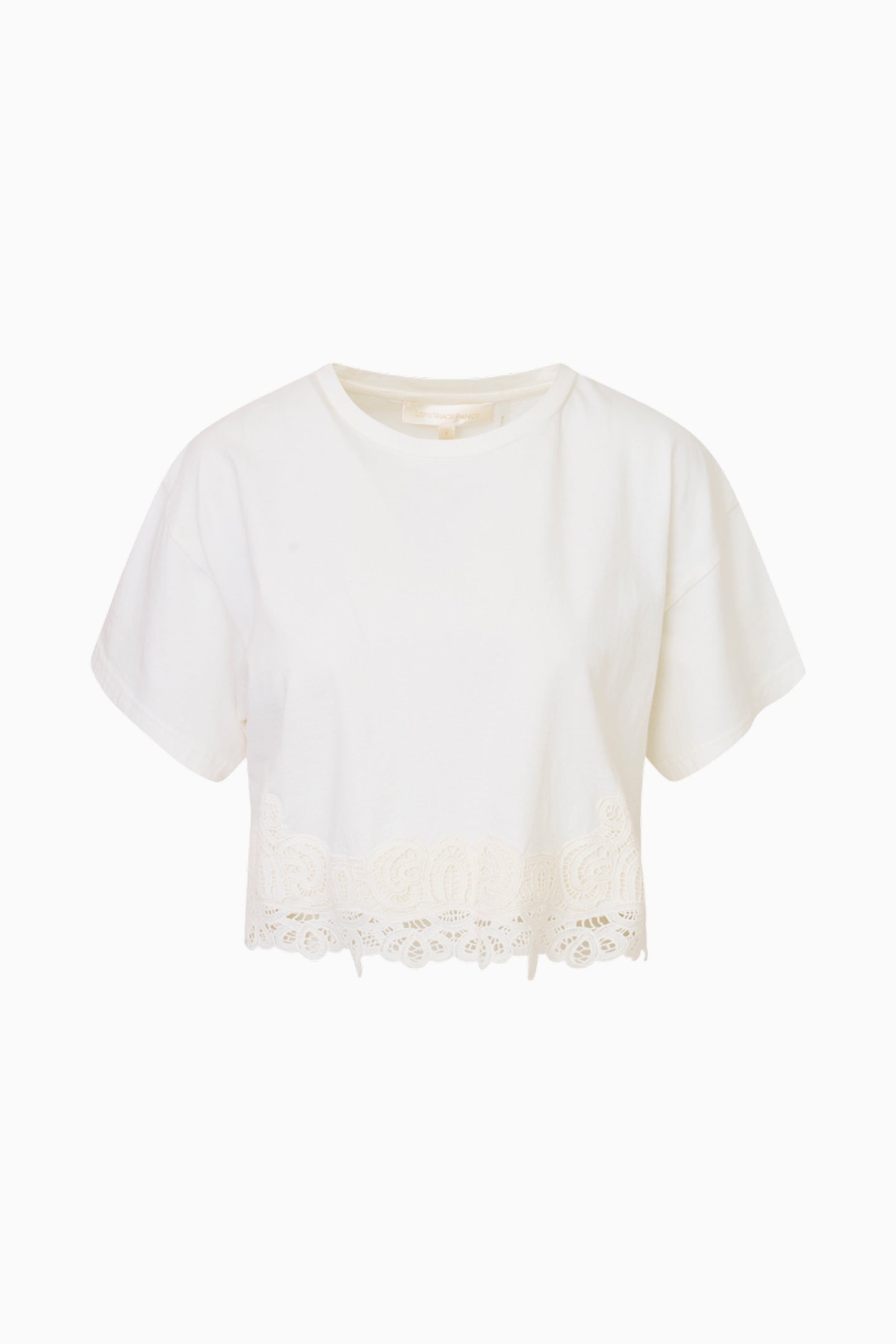 Karolin Eyelet-Trimmed Tee