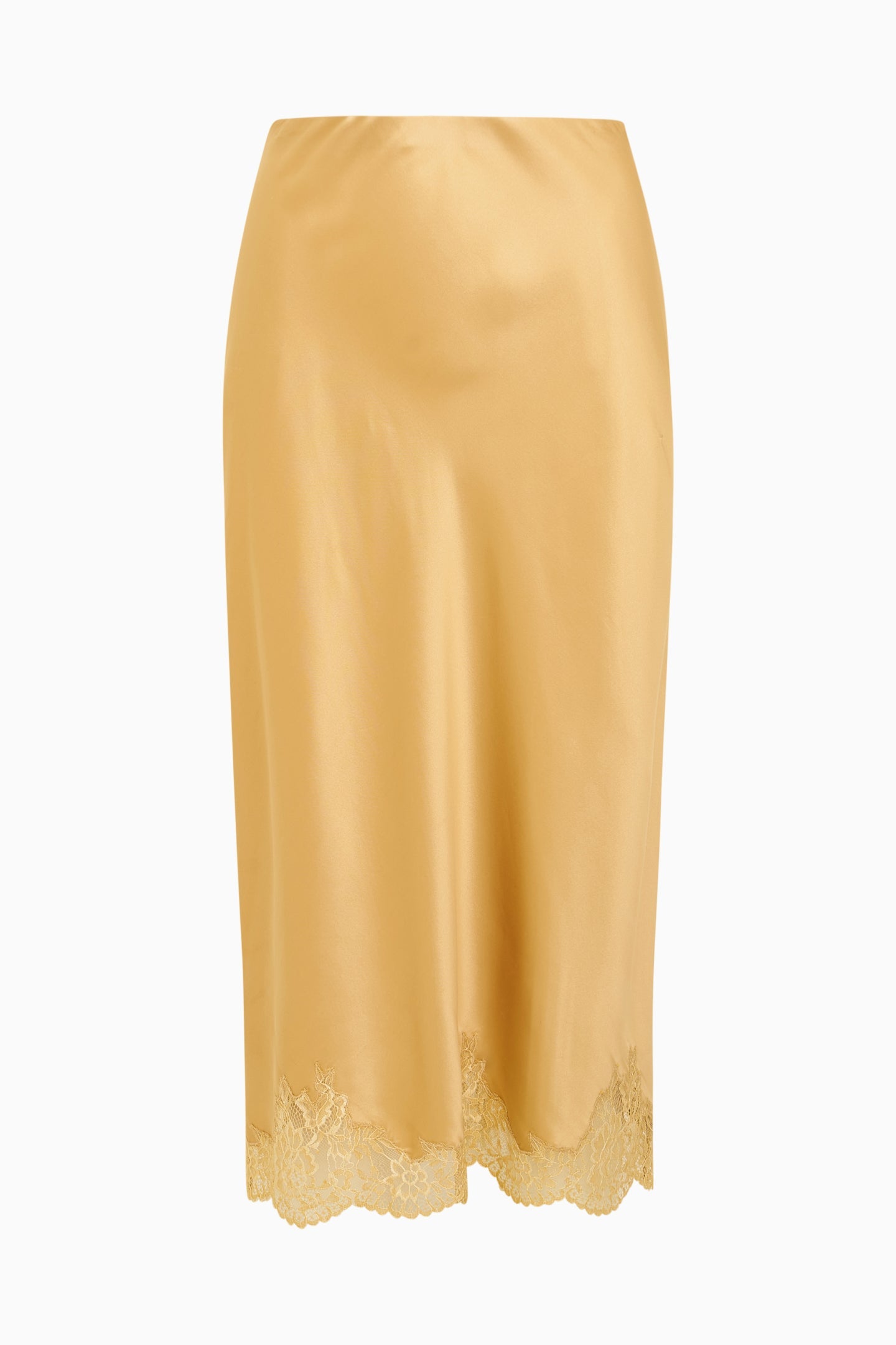 Malina Silk Midi Skirt