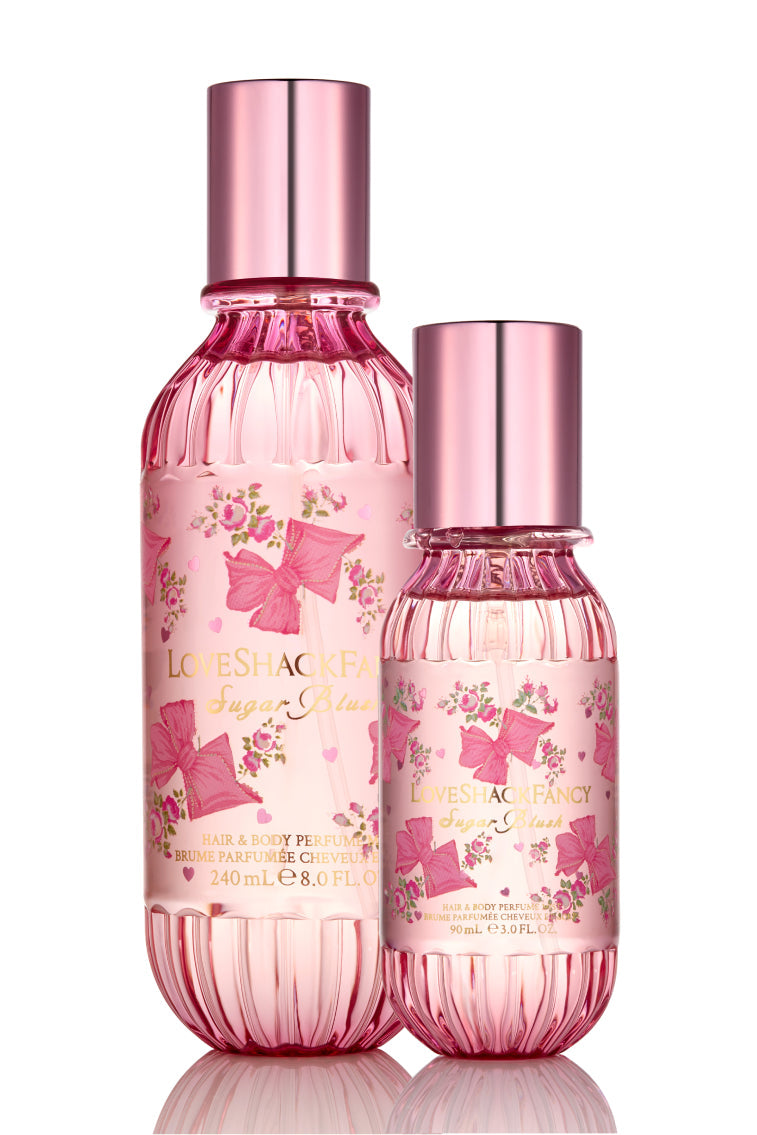 Mini Sugar Blush Hair & Body Mist with Vanilla & Passion Fruit