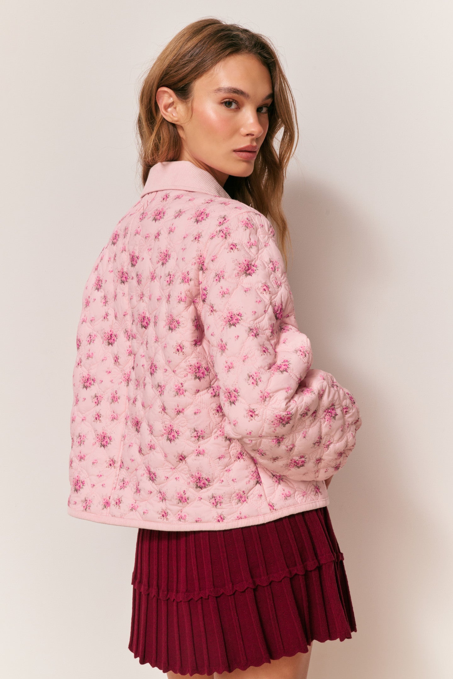 Quinlette Floral Quilted Jacket