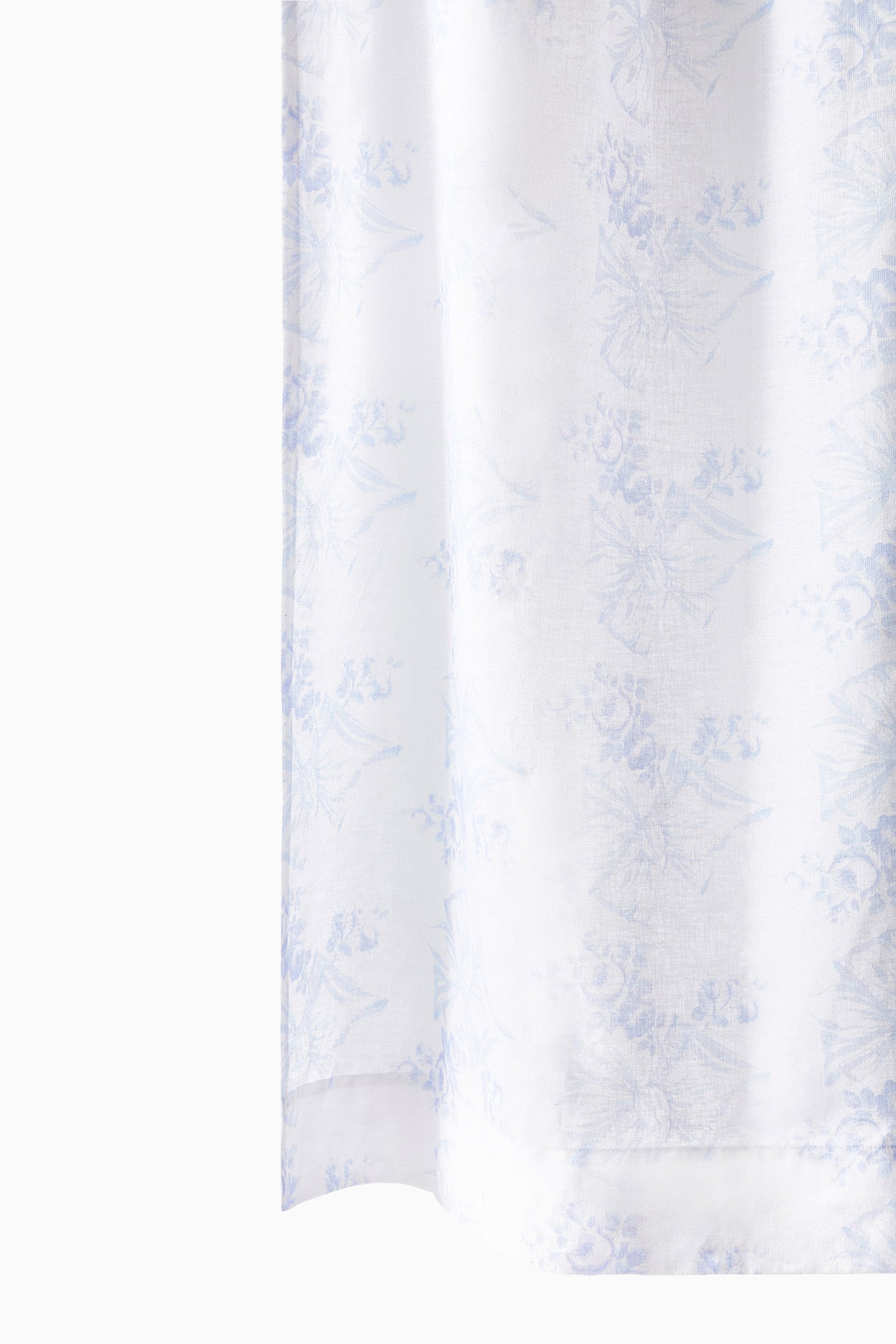 Linen Bow Shower Curtain