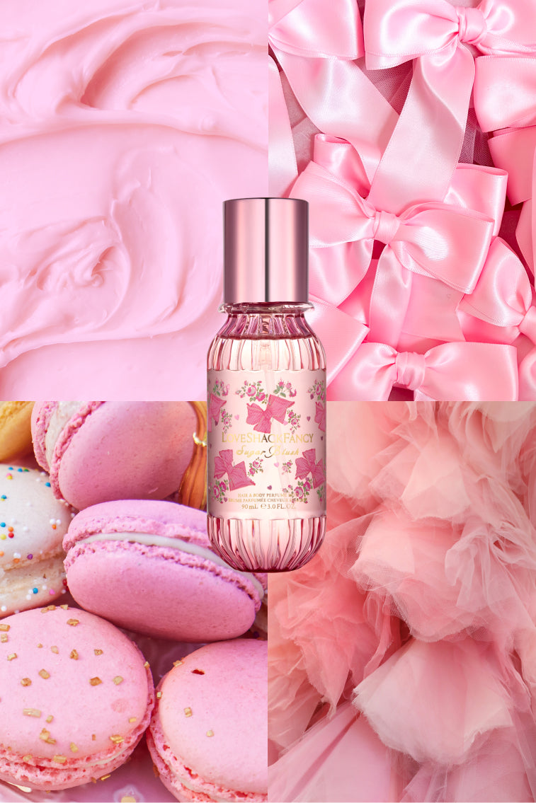 Mini Sugar Blush Hair & Body Mist with Vanilla & Passion Fruit
