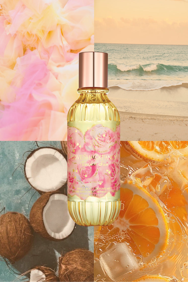 Velvet Sun Hair & Body Perfume Mist with Coconut Water