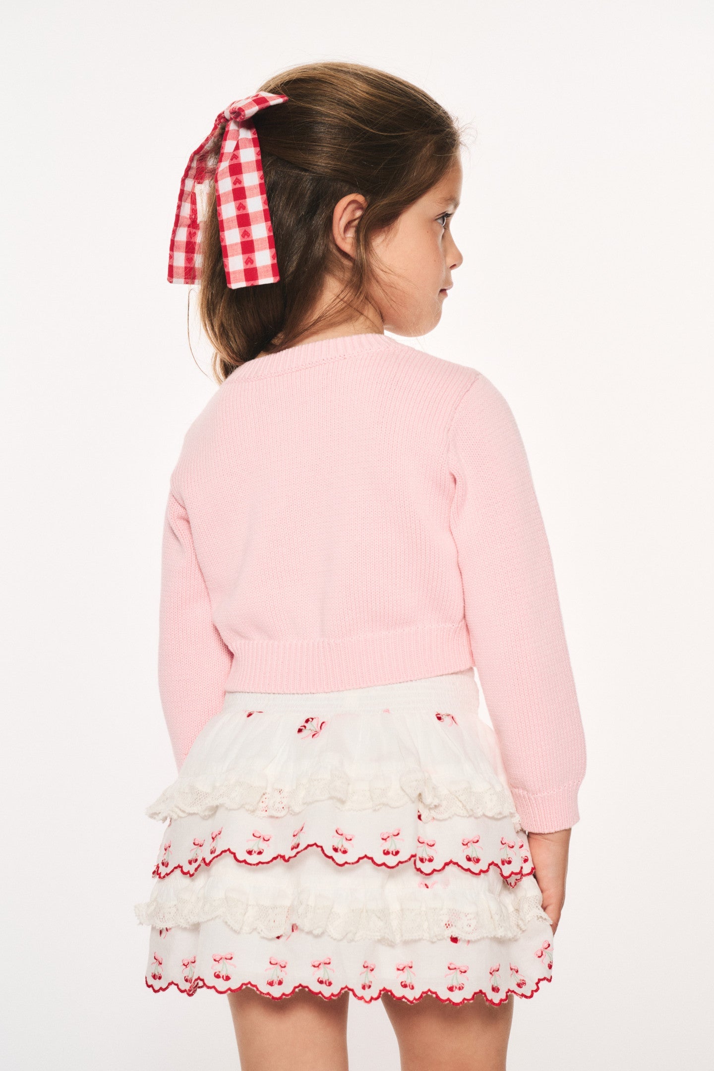 Girls Viennetta Cotton Flag Sweater