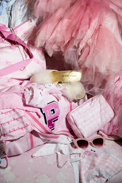 PINK x LoveShackFancy Makeup Bag