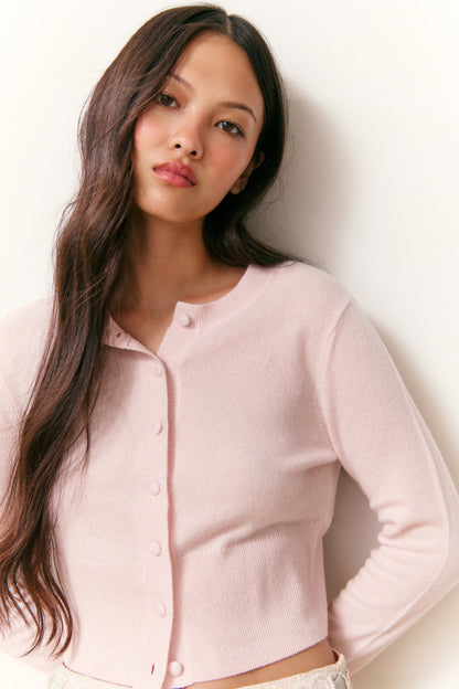 Adeanne Soft Cashmere Cardigan