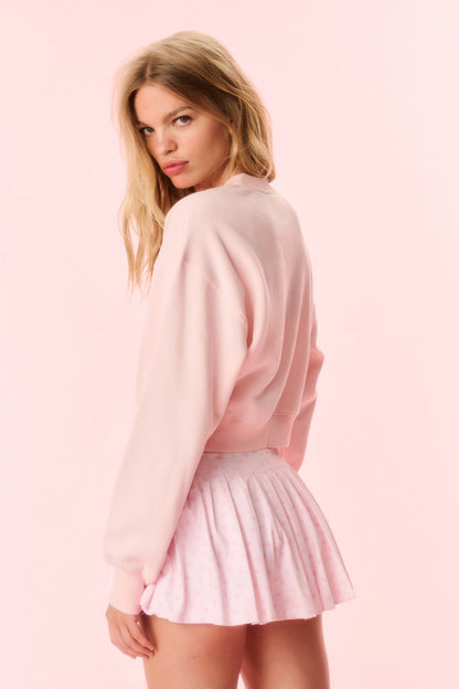 Aneria Cropped Tennis Pullover