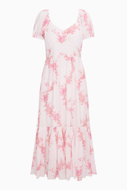 Angie Upcycled Cotton Midi Dress