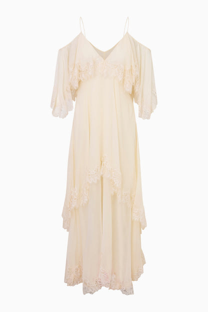 Annavelle Silk Chiffon Maxi Dress