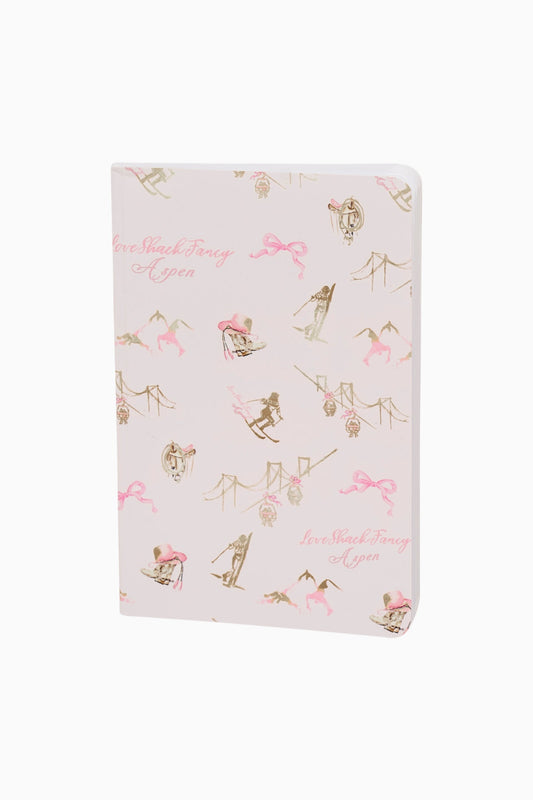LoveShackFancy Printed Notebook - ASPEN PRINT