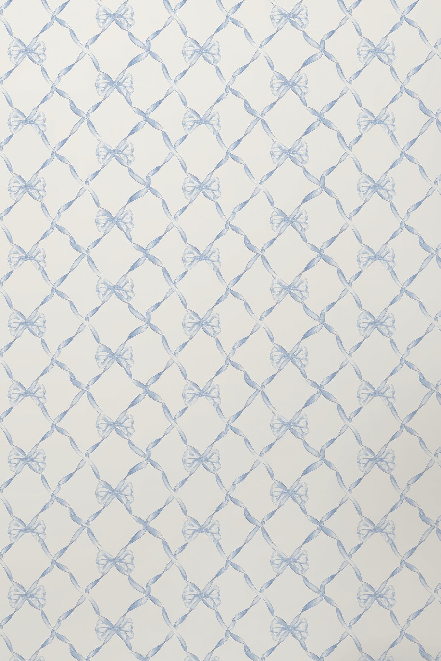 Baby Bow Blue Bella Standard Wallpaper
