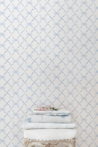BLUE BELLA RIBBON