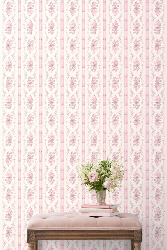 Dreamy Days Pink Parfait Standard Wallpaper