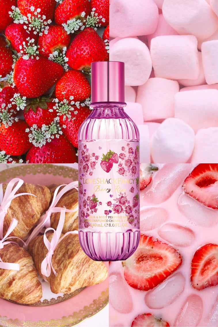 Berry Kiss Hair & Body Perfume Mist with Marshmallow