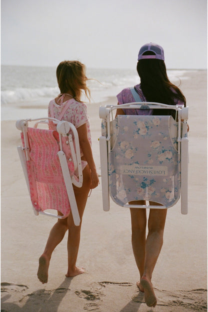 LoveShackFancy x SUNFLOW Everblooming Rosettes Beach Chair