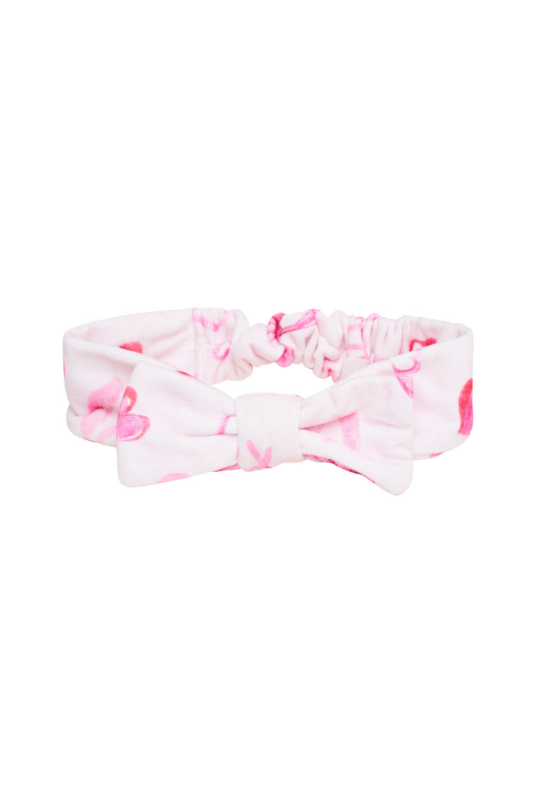 Bow Face Wash Beauty Headband - BLUSHING KISSES