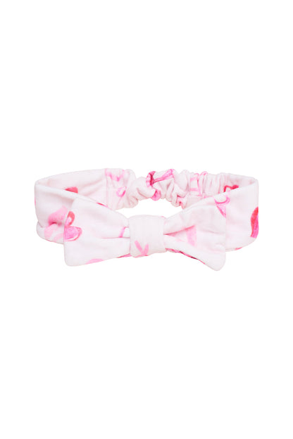 Bow Face Wash Beauty Headband - BLUSHING KISSES