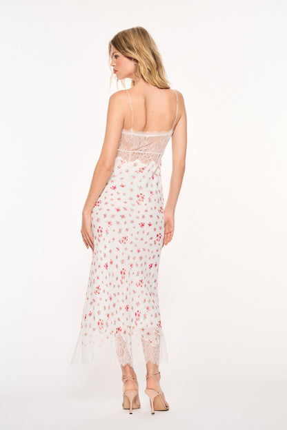 Bristelle Floral Maxi Slip Dress