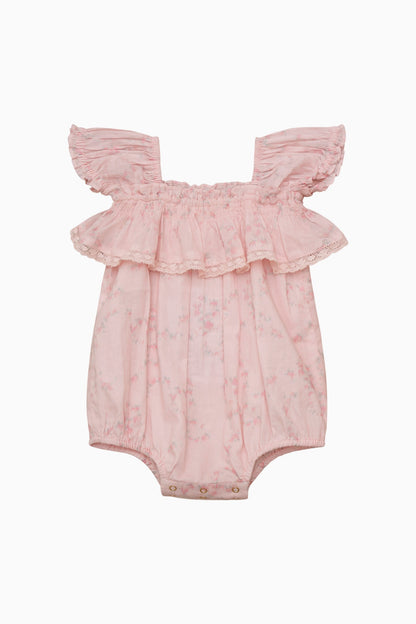 Baby Carlita Luna Rosa Fleur Pinafore