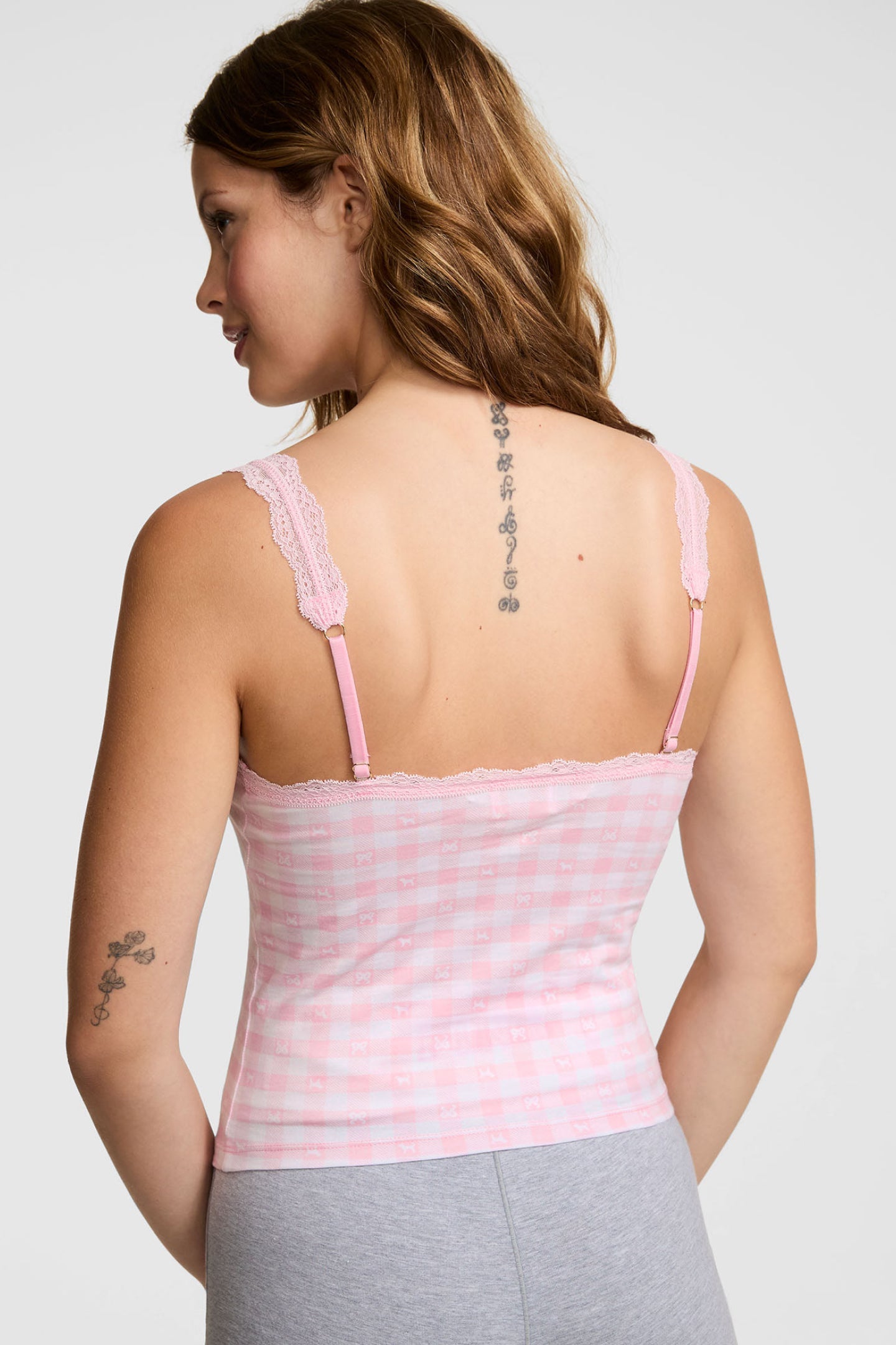 PINK x LoveShackFancy Cotton Cami
