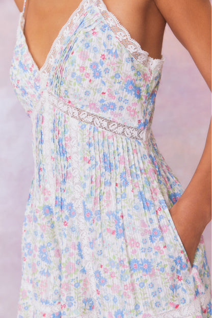 Docila Upcycled Cotton Mini Dress