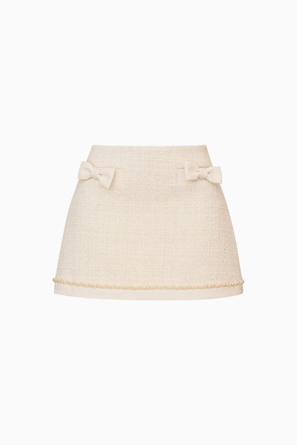 Edeness Tweed Mini Skirt