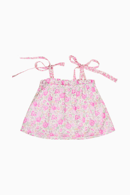 Girls Fiorella Liberty Fabric Top
