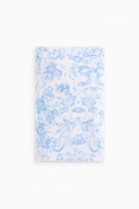 Cotton Hand Towel - NANTUCKET BLUE