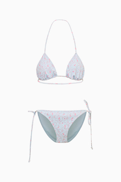 Harbor Blue Floral Bikini