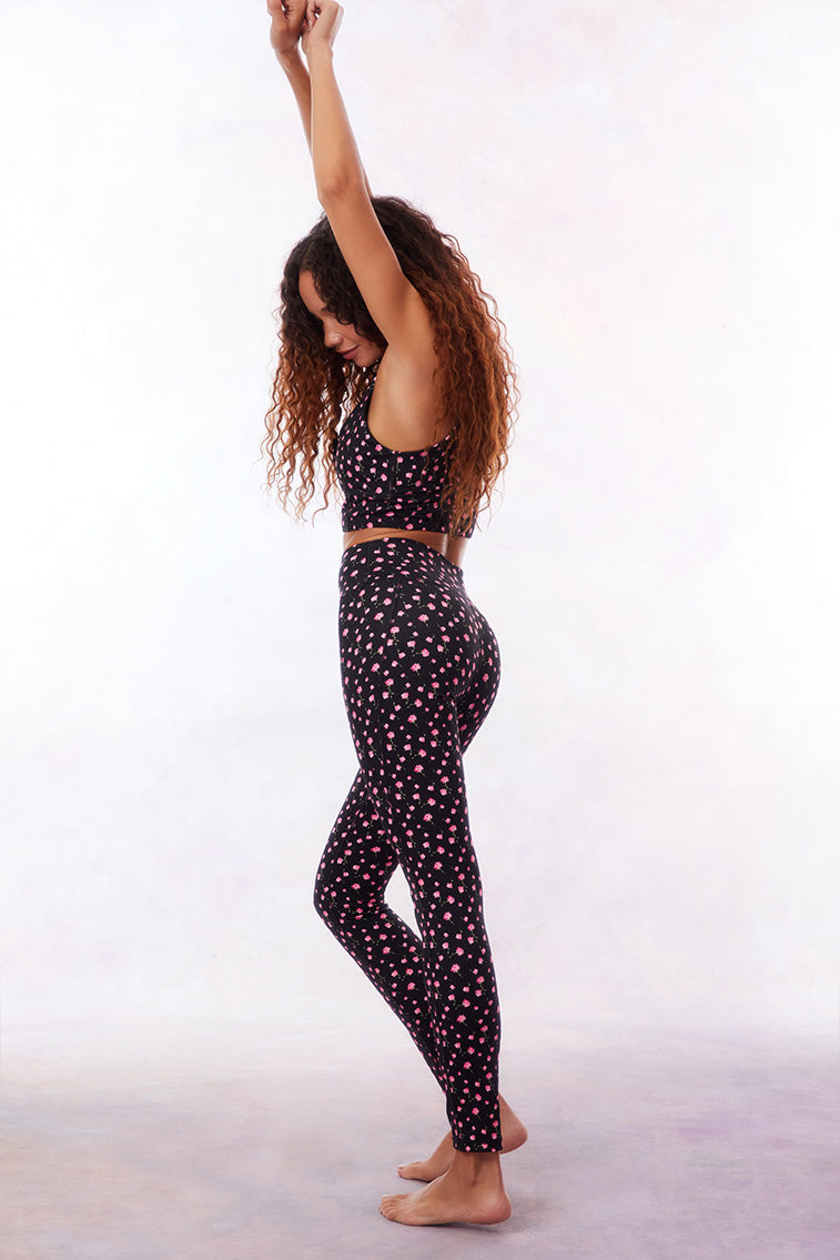 Highland Active Legging- BELLE REVERIE DITSY