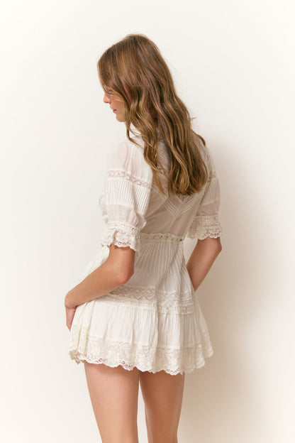Lilias Cotton Mini Dress