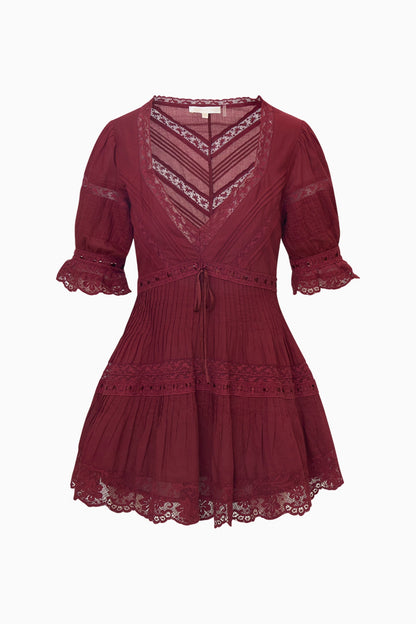 Lilias Cotton Mini Dress