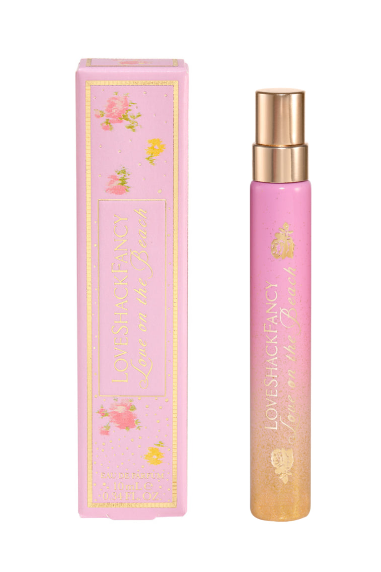 Love on the Beach Eau de Parfum Travel Spray with Coconut & Frangipani