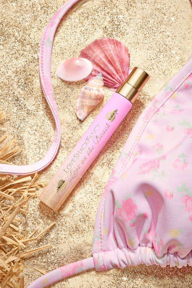 Love on the Beach Eau de Parfum Travel Spray with Coconut & Frangipani