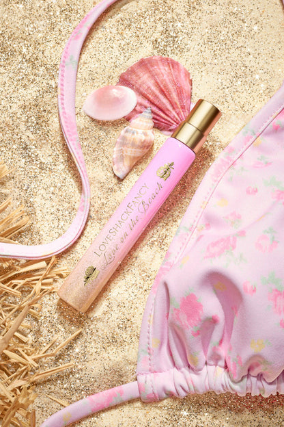 Love on the Beach Eau de Parfum Travel Spray with Coconut & Frangipani