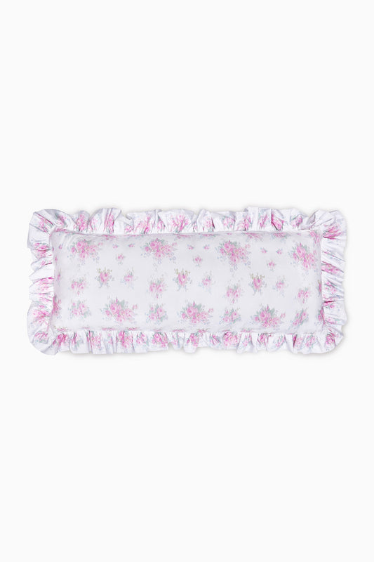 Ruffled Lumbar Pillow