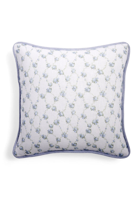 Linen Throw Pillow - MISTY LACE