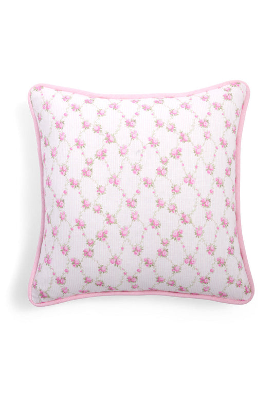 Linen Throw Pillow - STRAWBERRY KIWI