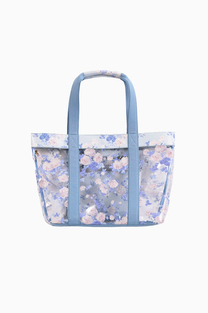 Marjorie Floral Beach Tote