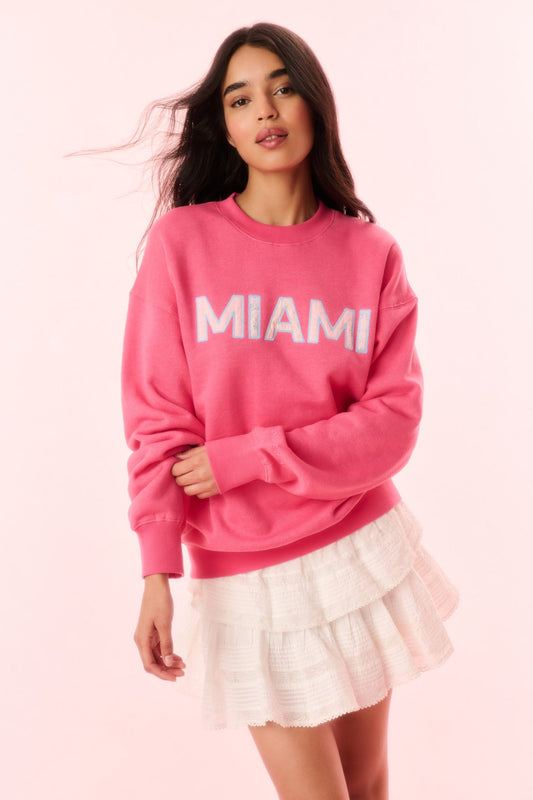 Palo City Pullover - CHERRY KISS MIAMI