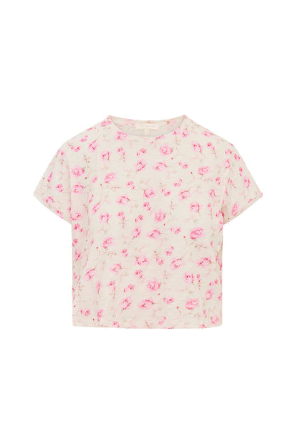 Rubin Cotton Cropped Tee