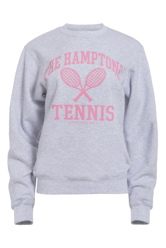 First Port x LoveShackFancy The Hamptons Tennis Crew Neck